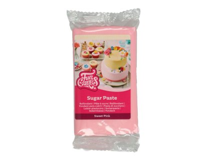Růžový fondán sweet pink FunCakes, 250 g