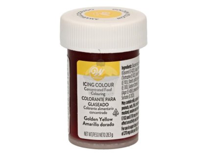 Wilton gelová barva Golden Yellow 28g - žlutá