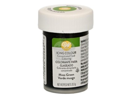 Wilton gelová barva Moss Green 28g mechová zelená