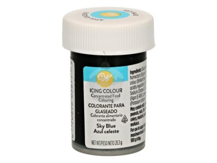 Wilton gelová barva Sky blue 28g - nebeská modrá