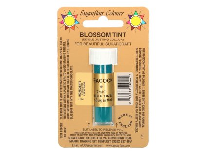 Sugarflair Blossom Tint prachová barva Peacock 2g