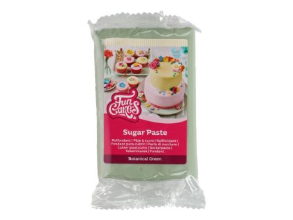 Zelený fondán botanical green FunCakes, 250 g