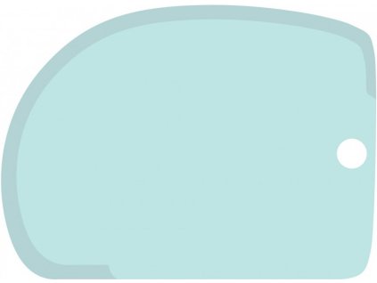 universálná stěrka na těsto a krém ružová/modrá