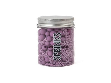Cukrové zdobení SPRINKS- BUBBLE BUBBLE Lilac 65g