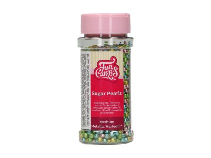 FUNCAKES2021 F51670 FUNCAKES MEDIUM SUGAR PEARLS HARLEQUIN 80G JPG 1