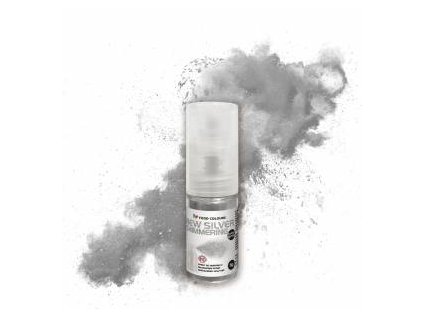 food colours trpytky v rozprasovaci new silver shimmering 5 g 1
