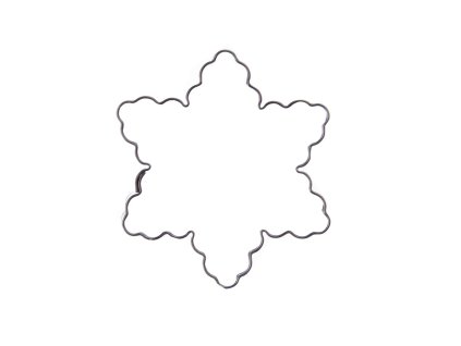 Vykrajovátko nerez hvězda vlnky