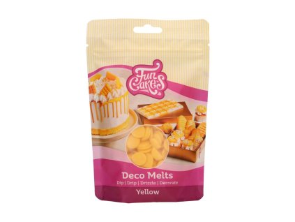 FUNCAKES2023 F25115 FUNCAKES DECO MELTS YELLOW JPG