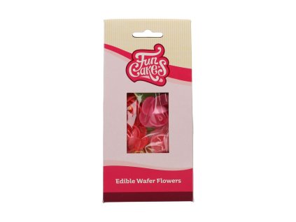 FunCakes2024 F53215 FunCakes Edible Wafer Flowers Frangipani Leaves jpg