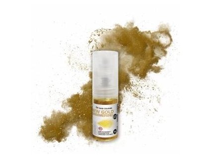 food colours trpytky v rozprasovaci new gold shimmering 5 g