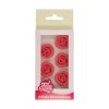FUNCAKES2021 F50430 FUNCAKES EDIBLE DECORATIONS ROSES PINK JPG