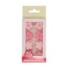 FUNCAKES2022 F50595 FUNCAKES SUGAR DECORATIONS FLOWER MIX PINK SET24 JPG
