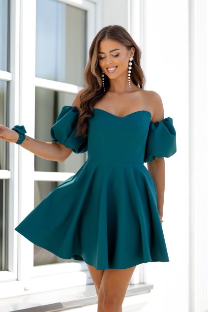 Krátke spoločenské korzetové šaty