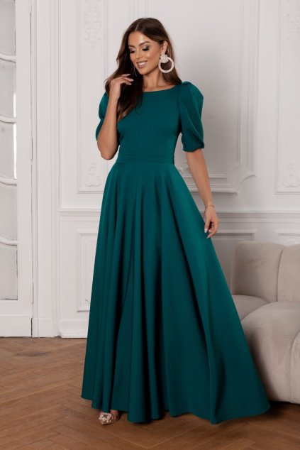 zelené šaty, elegantné šaty