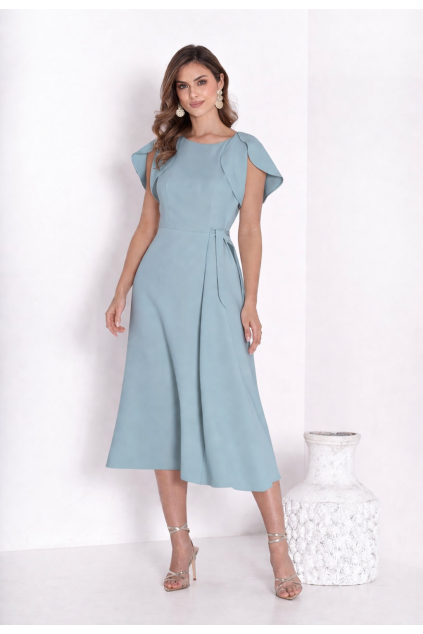 mint spolocenske midi saty