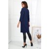 Krátke tmavomodré sakové šaty 103/3
