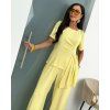 žltý komplet, yellow pantsuit