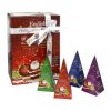 ETS - Čajový darček s mašľou „Red Santa Christmas“, BIO, 12 pyramídových vrecúšok