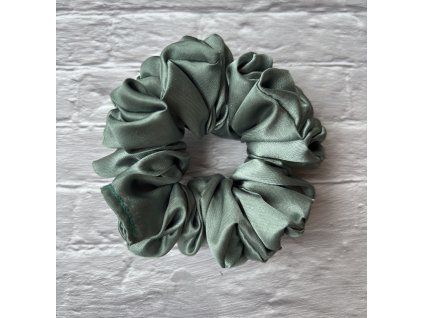 Gumička do vlasov old green