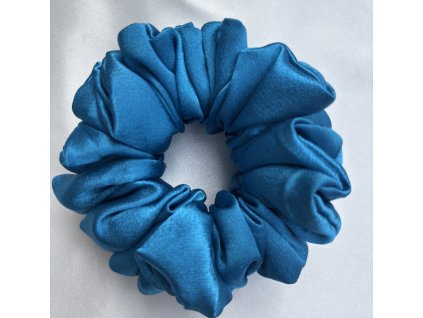 Gumička do vlasov zaphir blue