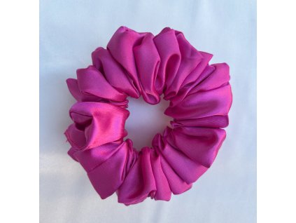 Gumička do vlasov fuchsia