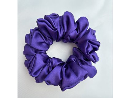 Gumička do vlasov purple