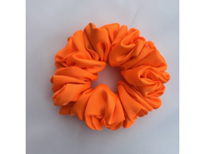 Gumička do vlasov orange