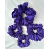 Gumička do vlasov purple