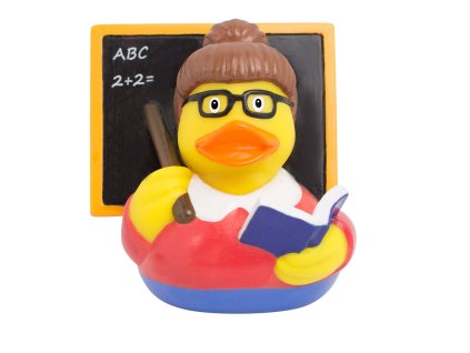 Gumowa kaczuszka nauczycielka 1