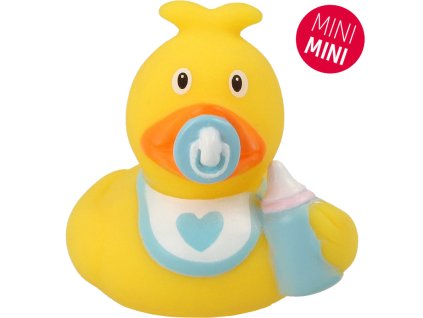 Gumowa kaczuszka chłopczyk, mini 1