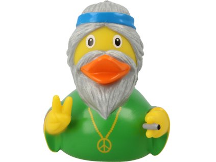 Gumowa kaczuszka hipis 1