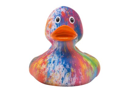 Gumowa kaczuszka Rainbow Splash, edycja kolorowa 1