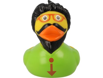 Gumowa kaczuszka hipster 1