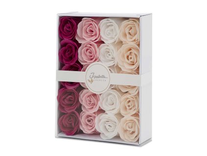 Isabelle Laurier Zestaw 20 mydlanych płatków róż – wersja luksusowa 1