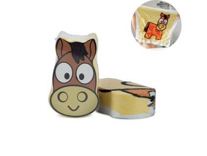 Isabelle Laurier bawełniany ręcznik kąpielowy konik 1