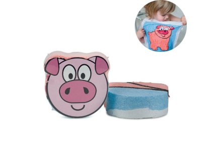 Isabelle Laurier bawełniany ręcznik kąpielowy prosiaczek 1