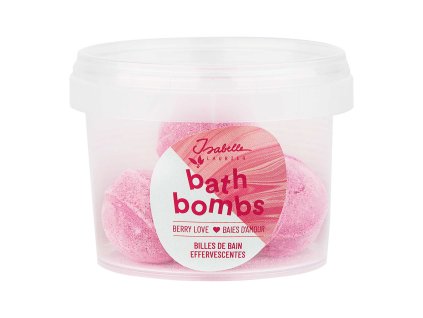 Isabelle Laurier 5 ciemnoróżowych mini kul do kąpieli 1