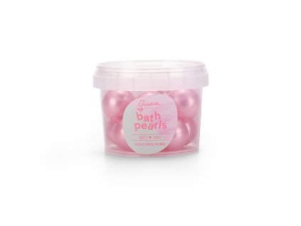 Isabelle Laurier 8 różowych perełek olejowych do kąpieli 1