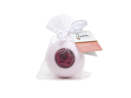 Isabelle Laurier Kula do kąpieli rosa rosa w woreczku organza 1