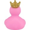 Gumowa kaczuszka różowa z koroną 4
