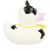 Gumowa kaczuszka krówka, czarna 5