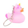 Gumowa kaczuszka różowy jednorożec, breloczek 5