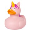 Gumowa kaczuszka różowy jednorożec, XXL 2