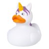 Gumowa kaczuszka biały jednorożec, XXL 2