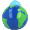 Gumowa kaczuszka niebieska z globusem 5