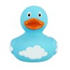 Gumowa kaczuszka niebieska z chmurkami 1