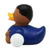 Gumowa kaczuszka piłkarz, niebieska 3
