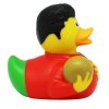 Gumowa kaczuszka piłkarz, zielona 5