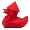 Gumowa kaczuszka Lucky Cat, czerwona 3