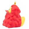 Gumowa kaczuszka choinka, czerwona 3